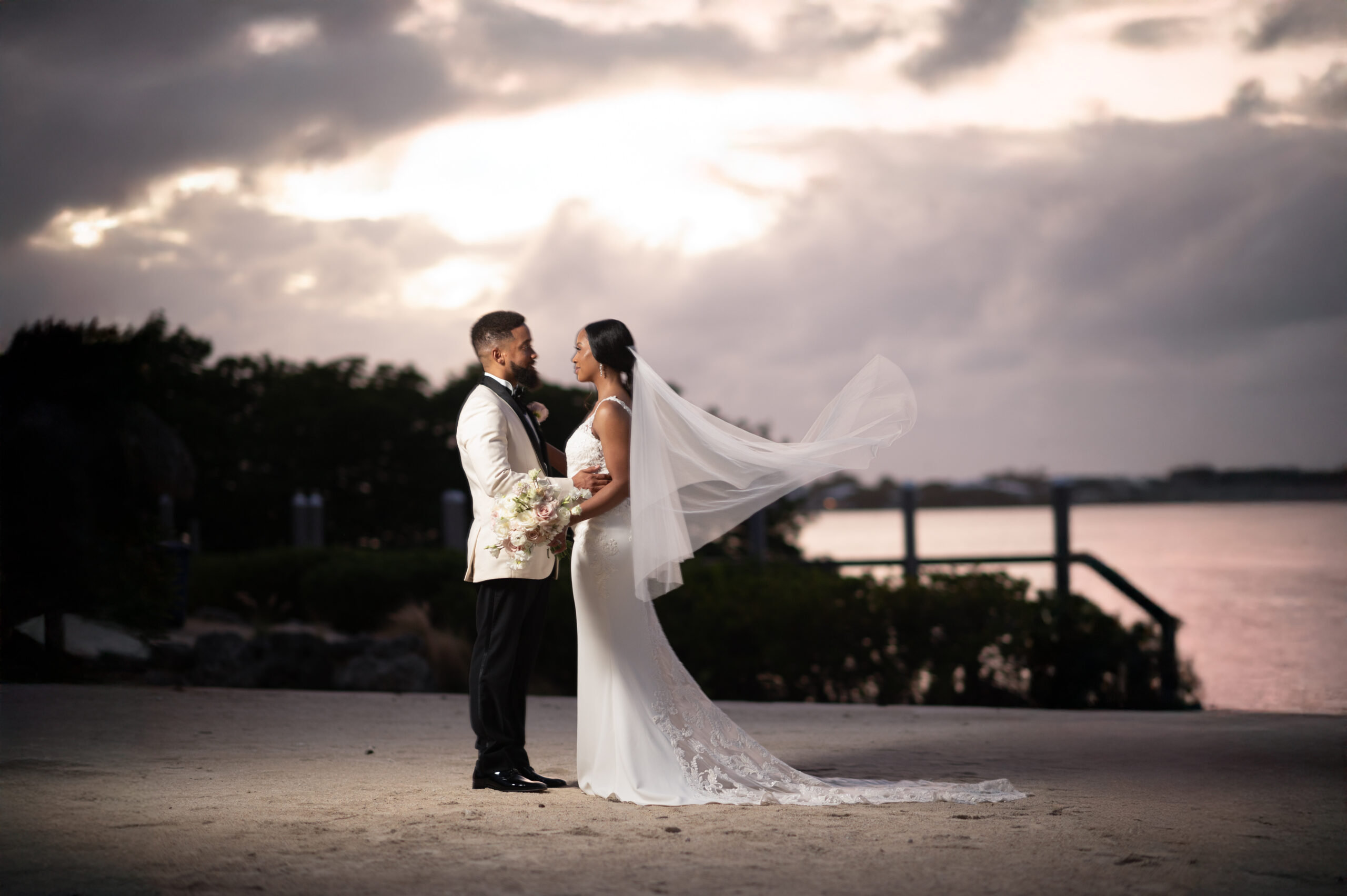 Key Largo Lighthouse wedding planning and floral design