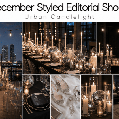December Styled Shoot: Urban Candlelight